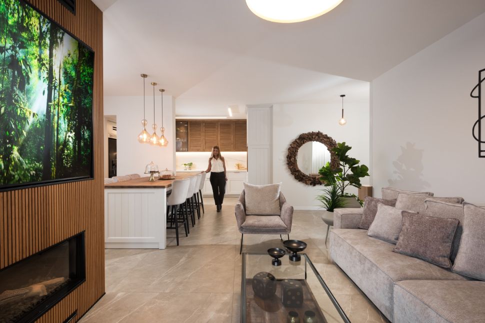 עיצוב כפרי מודרני יוקרתי