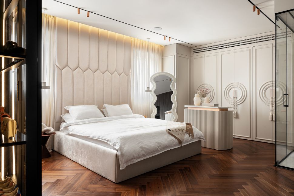 חדר שינה אלגנטי