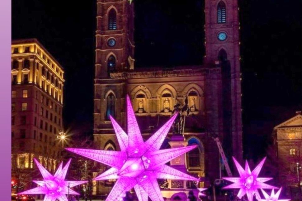 עיצוב חגיגי במונטריאול