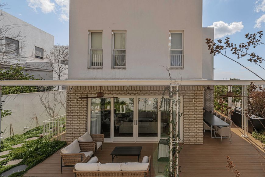 חזית הבית, עיצוב עינת מור קיבק, צילום אילנה ברילוביץ