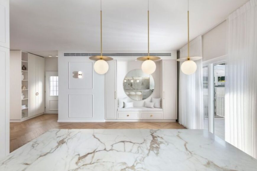 משטח שיש במטבח