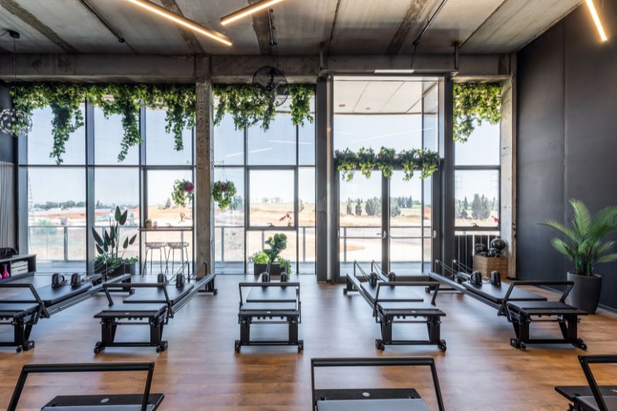 סטודיו לפילאטיס, עיצוב שירלי שטיין, צילום אבי קבלו