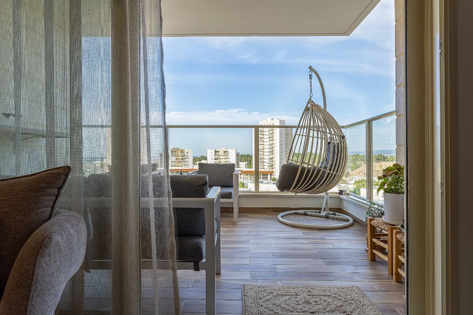 מרפסת מעוצבת