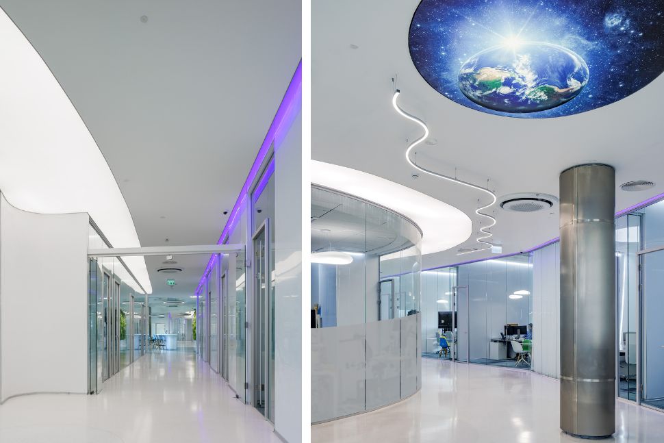 משרד בעיצוב עתידני