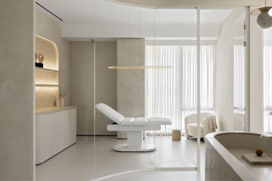 חדר טיפולים בהיר ומודרני