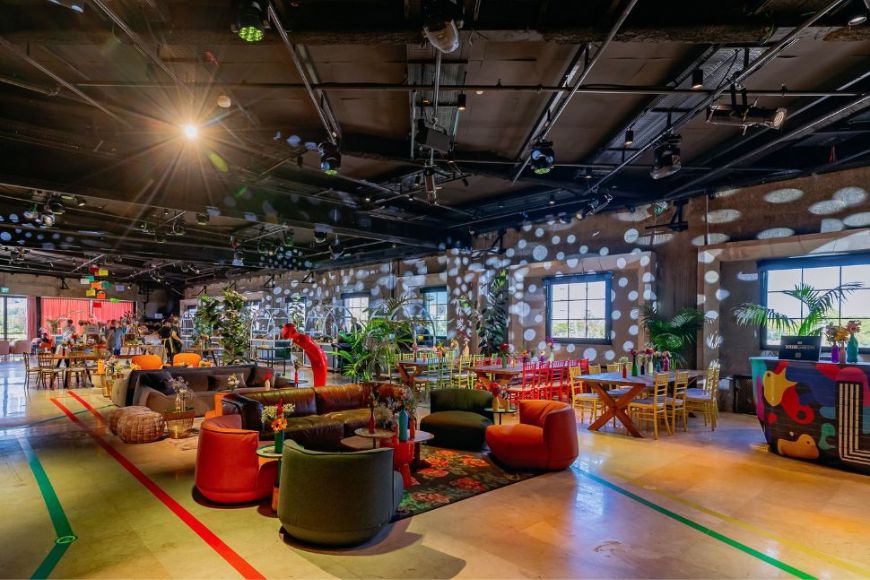 למבקרים במתחם מוצעת חוויה חושית מהממת