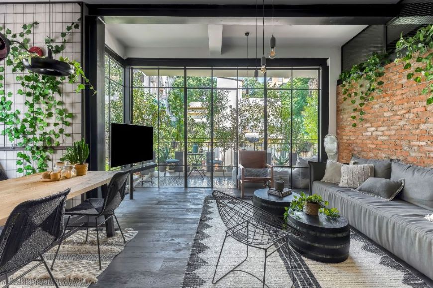 ניגודים ושילובים בעיצוב החלל המרכזי