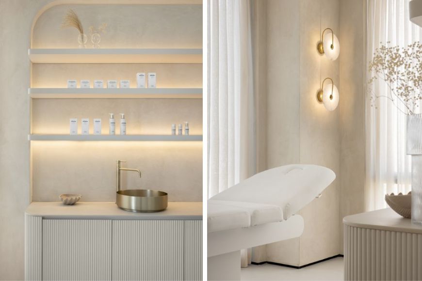 תאורה בקליניקה ליופי