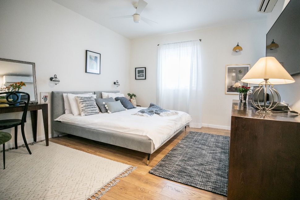 חדר שינה מודרני אקלקטי