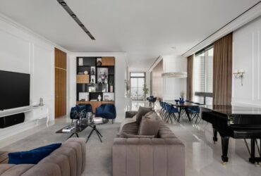 פנטהאוז מעוצב: בצד אחד ירושלים בצד שני תל אביב