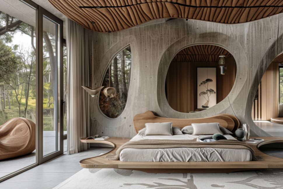 חדר שינה עתידני