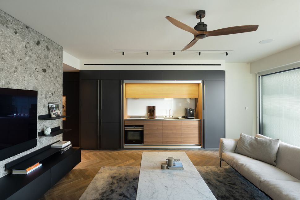 קיר כח בסלון