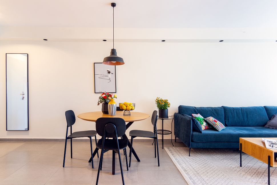 פינת אוכל עגולה