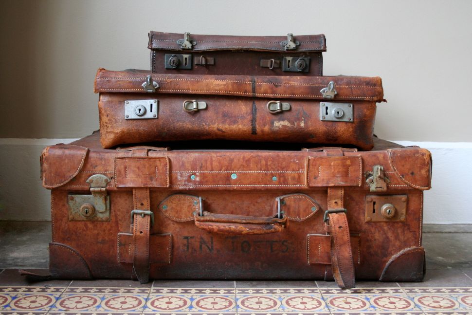 שלוש מזוודות וינטג'