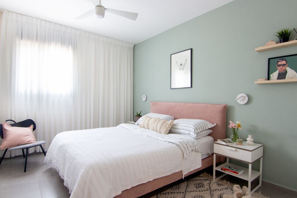 חדר שינה מיטה וורודה