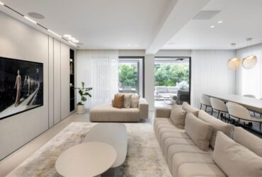 עוברים מדירה קטנה לבית גדול ומסתפקים בארבעה גוונים