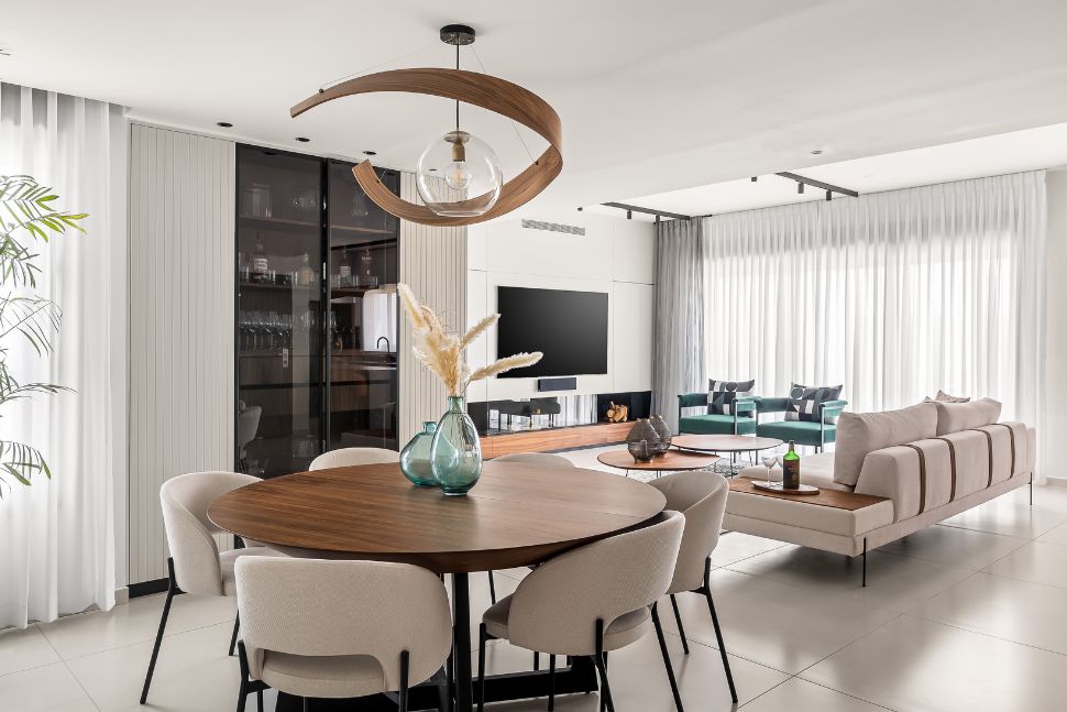 פינת אוכל מודרנית