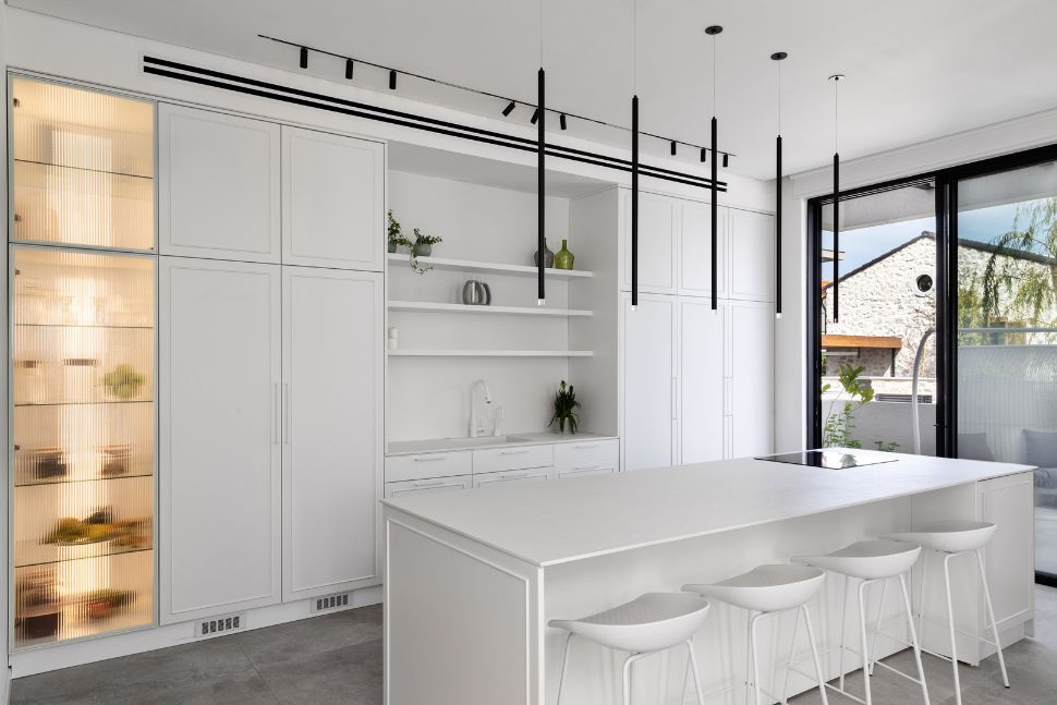 מטבח לבן מורדני