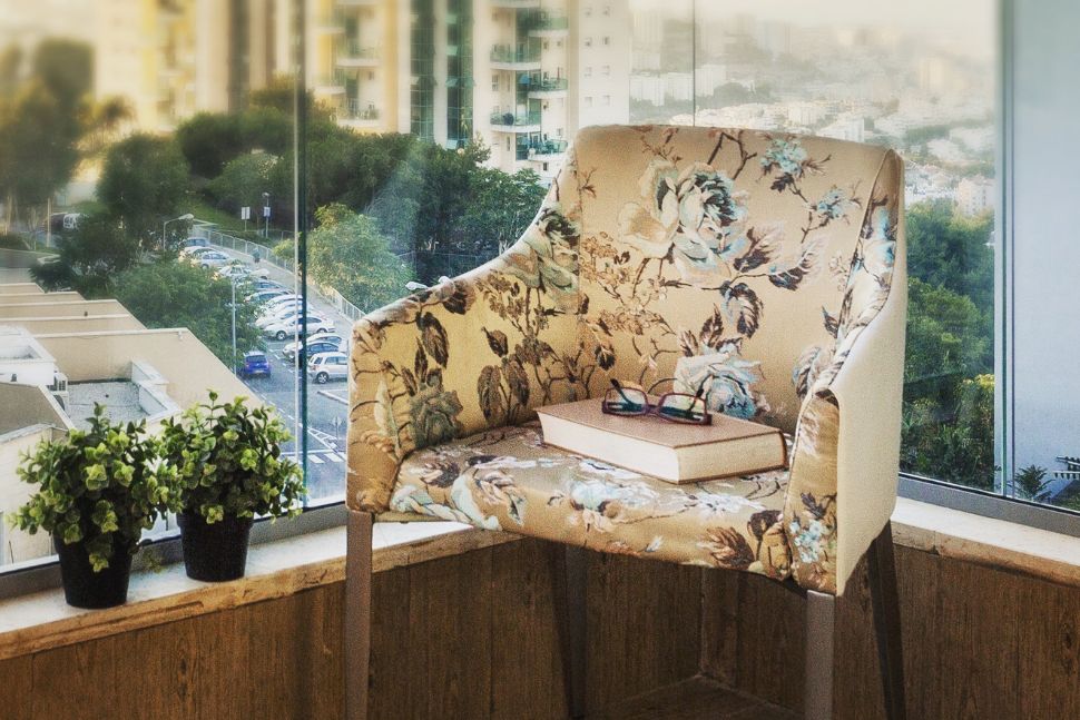 פינת קריאה במרפסת