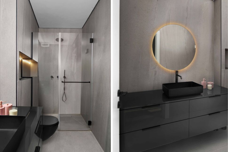 חדר רחצה בפנטהאוז