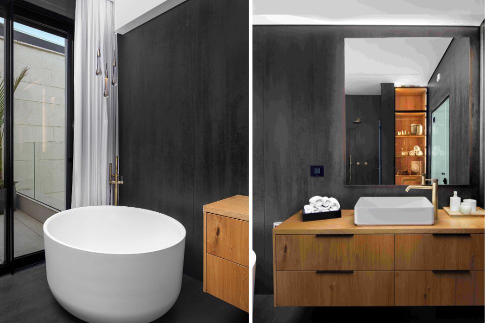 חדר רחצה בפנטהאוז