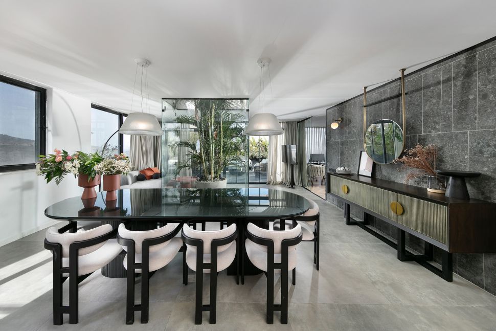 פינת אוכל מודרנית