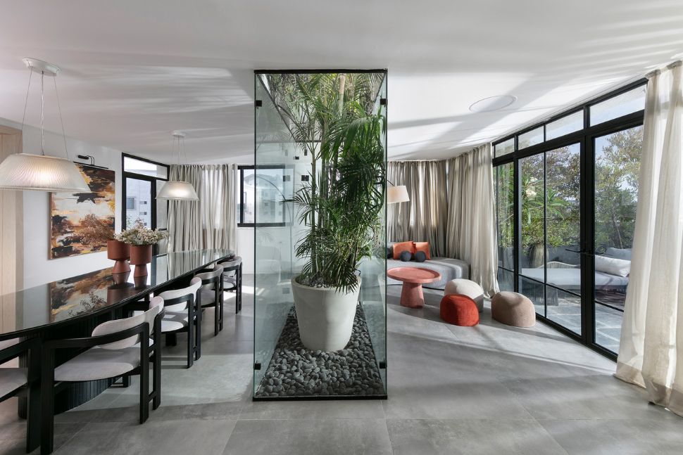 פטיו פתוח בפנטהאוז