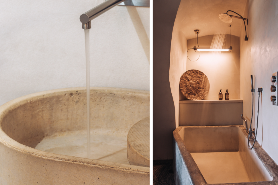 כירו ואמבטיה יצוקים