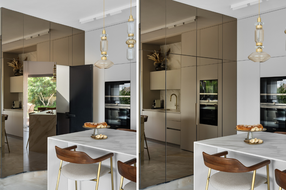 קוביית מראות הכניסה לבית