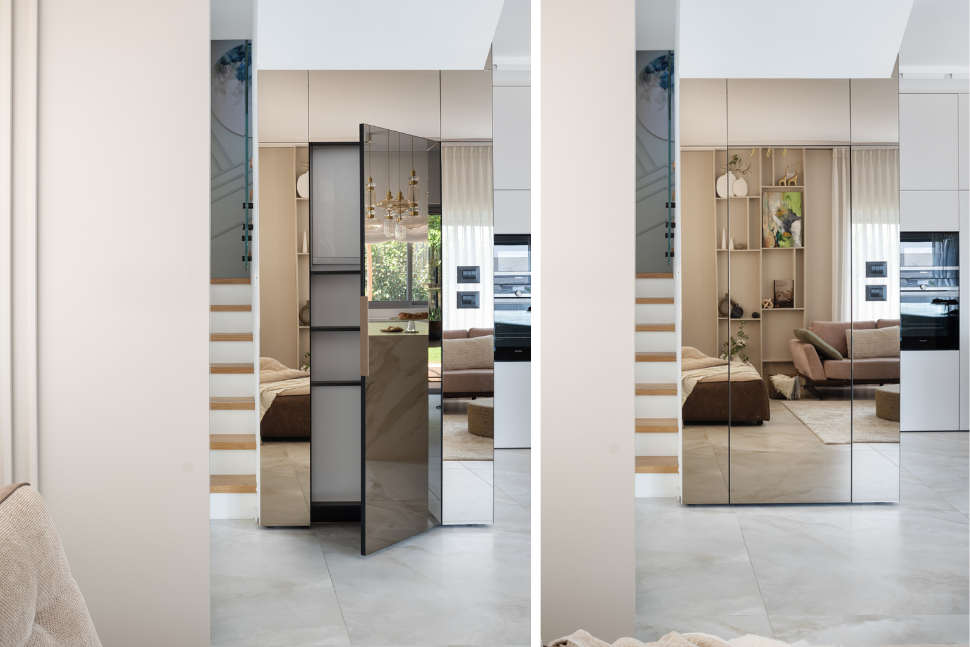 ארון חשמל ותקשורת בכניסה לבית