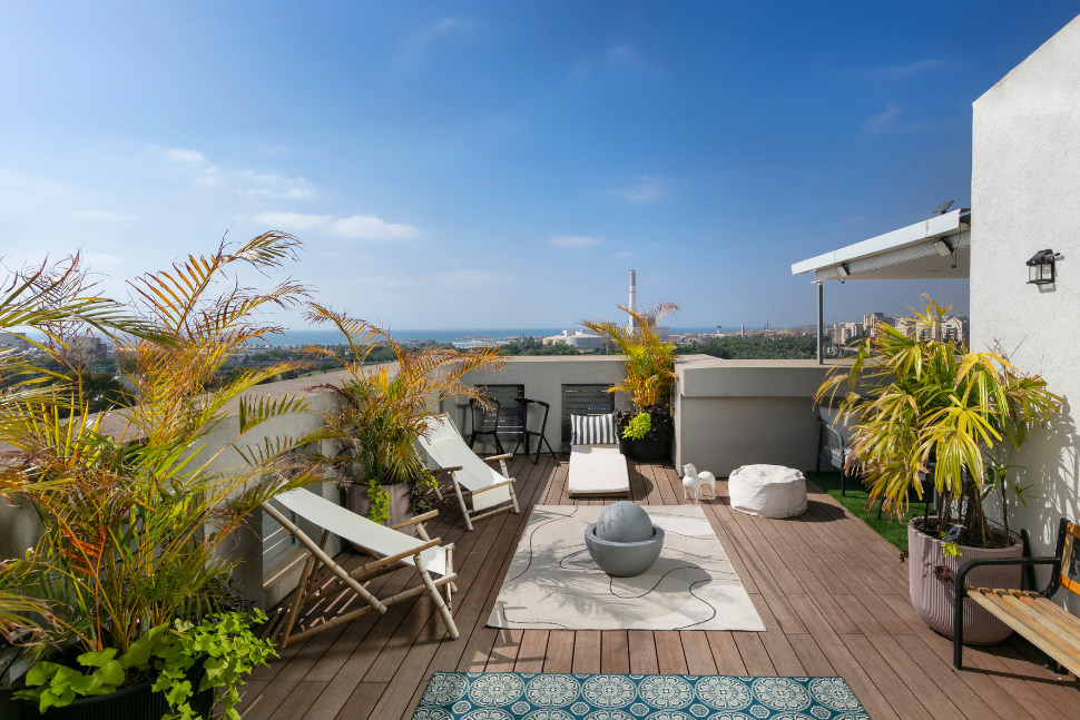 מרפסת בפנטהאוז