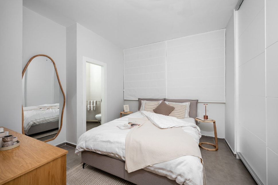 חדר שינה הורים נורדי