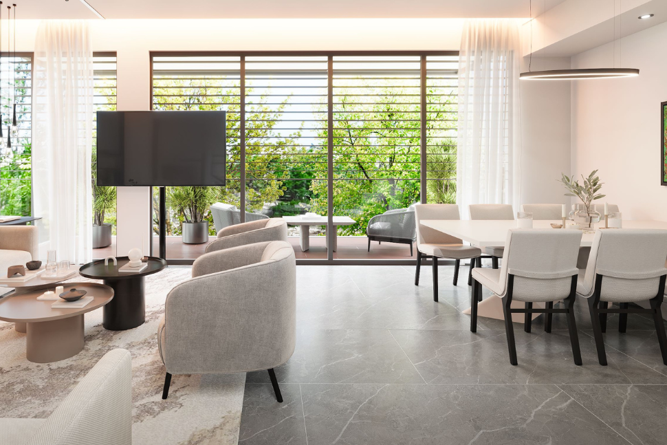 עיצב דירה במבנן דירות בגוש דן