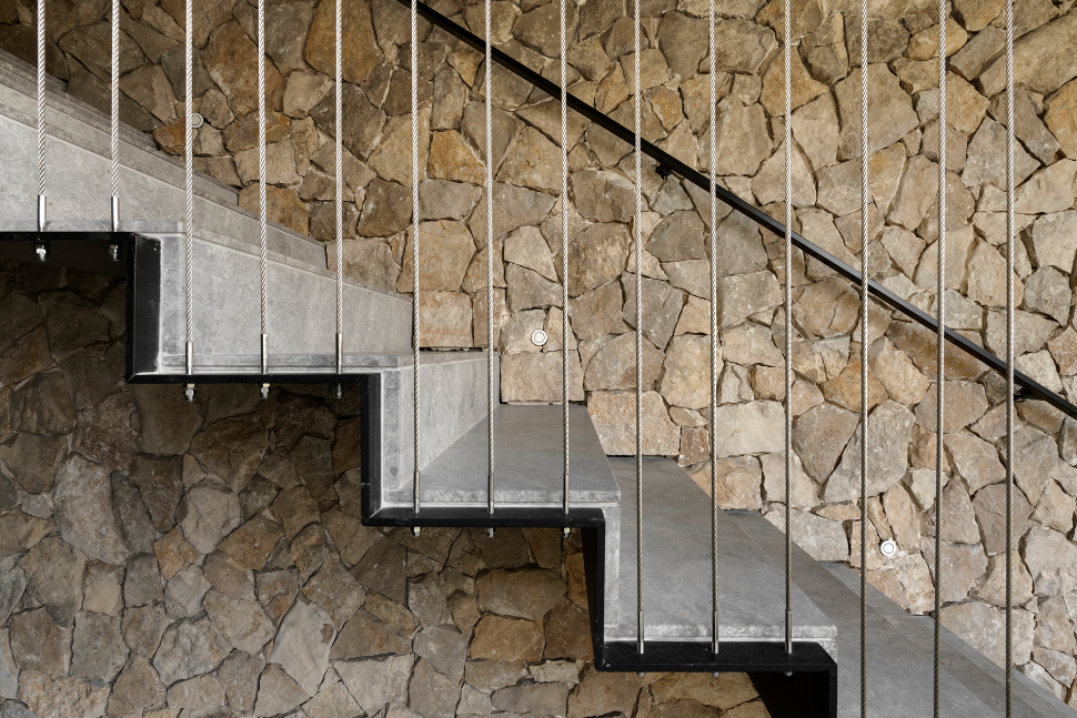 קיר אבני לקט