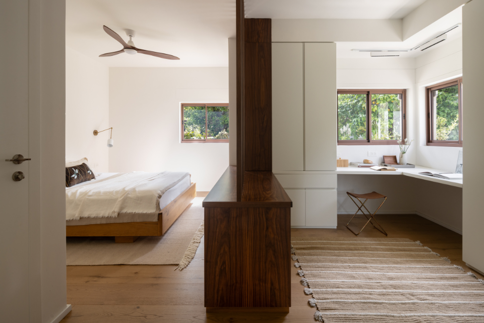 חדר שינה ועבודה