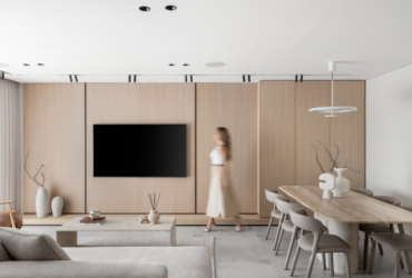 כך הפכה דירת קבלן  לבית מעוצב שמרגיש כמו חלום משפחתי