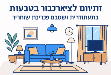 רעיונות לעיצוב סלון: סגנונות, צבעים וטיפים לשדרוג מהיר