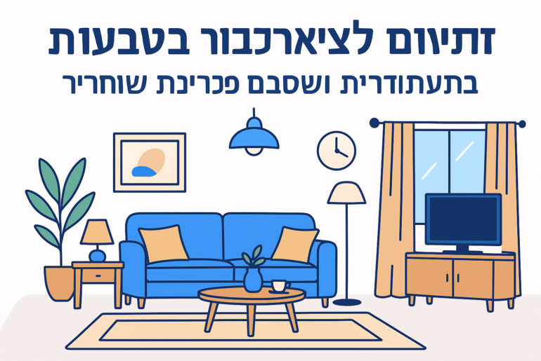 רעיונות לעיצוב סלון: סגנונות, צבעים וטיפים לשדרוג מהיר